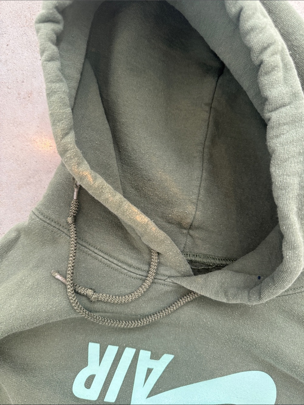 Travis Scott x Jordan Cactus Jack “Highest” Hoodie — Olive, Size L, FW19 - Picture 4 of 5